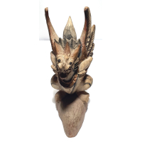 Houten beeldje Garuda